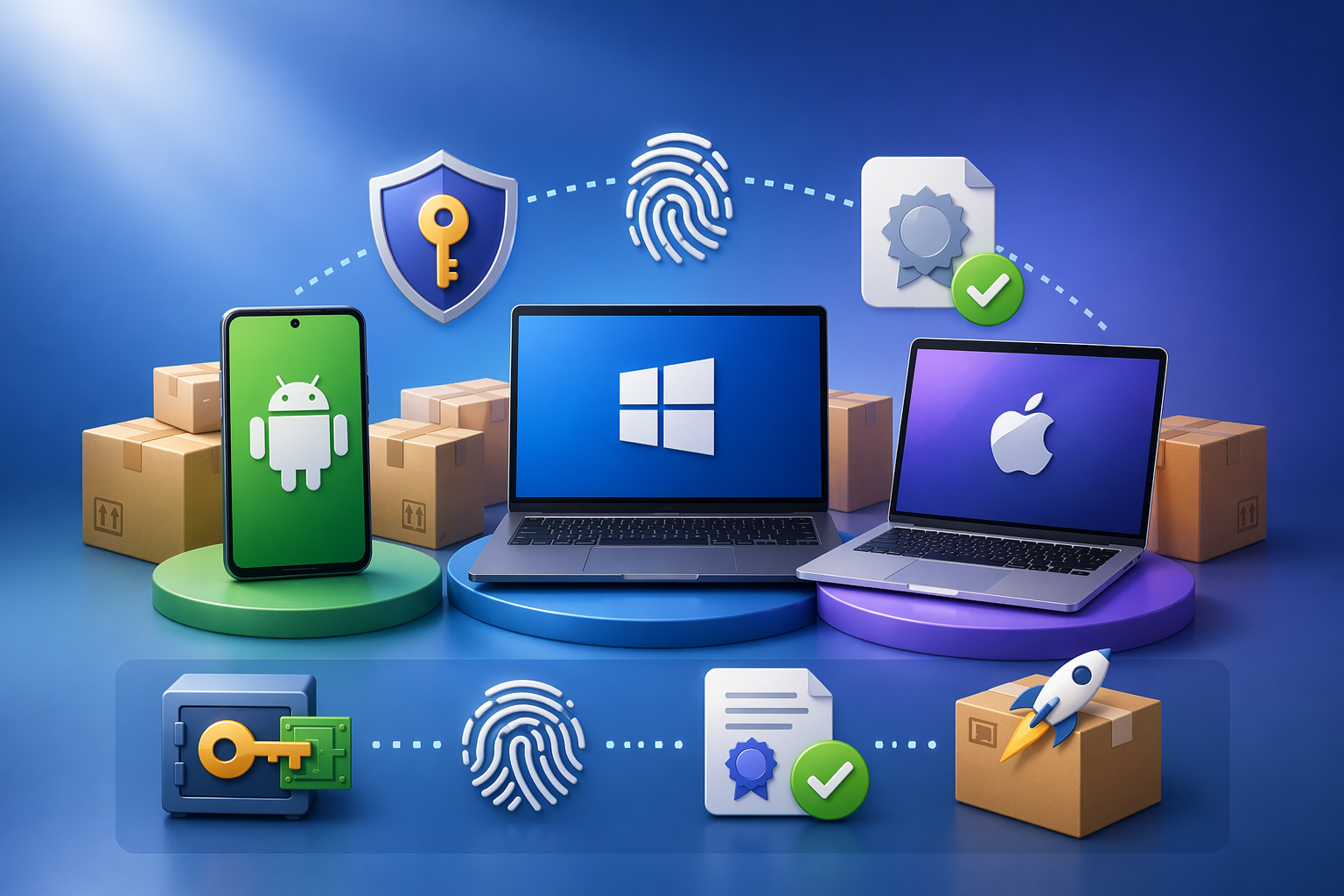 OMIA builds release guide for Android, Windows, and Mac